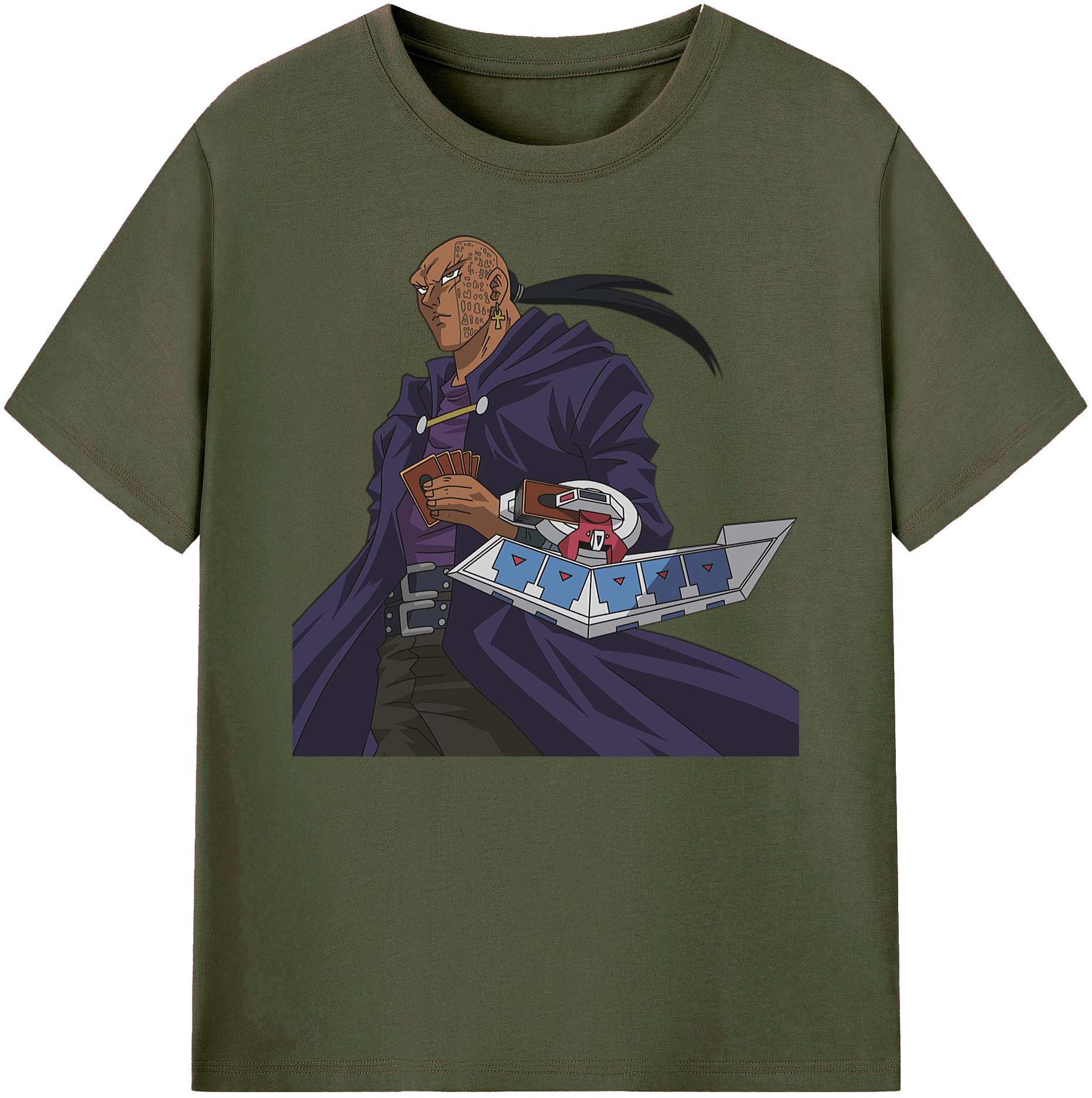 （画像用） 遊☆戯☆王 Yu-Gi-Oh! 綿100％ メンズ半袖Tシャツ｜肌触りやわらか＆通気性